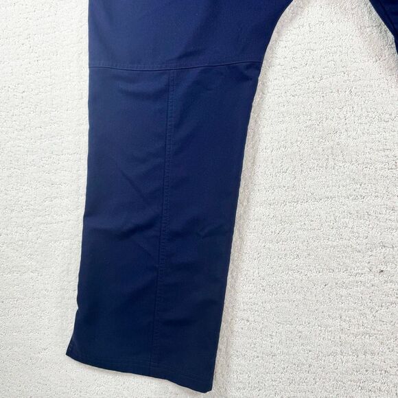 Figs Kade Cargo Scrub Pants Navy Blue FIONx Fabric Tie Waist - US Women’s 2XL/Pe - Picture 5 of 12